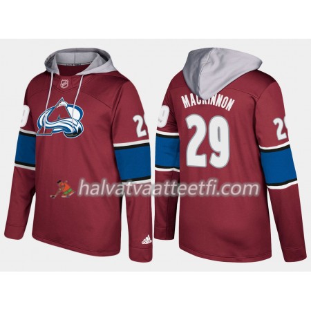Miesten NHL Colorado Avalanche Nathan Mackinnon 29 N001 Pullover Hooded Sweatshirt Miesten NHL Colorado Avalanche Nathan Mackinnon 29 N001 Pullover Hooded Sweatshirt